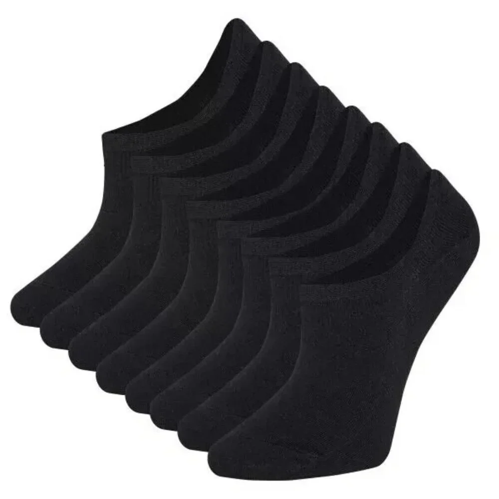 Bundle 16 Pairs  Cole Haan Women's Size 6-10 No Show Liner Socks Black  N0982